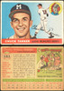 1955 Topps Chuck Tanner #161 Milwaukee Braves RC High Number Low Grade - Creases — Example A front and back of card