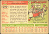1955 Topps Jim Robertson #177 Kansas City Athletics High Number Fair — Example A back of card