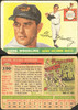 1955 Topps Gene Woodling #190 Baltimore Orioles High Number Low Grade - Creases front and back of card