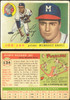 1955 Topps Joey Jay #134 Milwaukee Braves Low Grade - Creases front and back of card