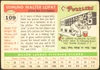 1955 Topps Ed Lopat #109 New York Yankees Low Grade - Creases back of card
