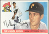 1955 Topps Nellie King #112 Pittsburgh Pirates RC Low Grade - Creases front of card
