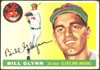 1955 Topps Bill Glynn #39 Cleveland Indians Fair — Example A front of card