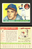 1955 Topps Jim Hegan #7 Cleveland Indians Fair front and back of card