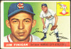 1955 Topps Jim Finigan #14 Kansas City Athletics RC Fair — Example A front of card