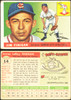 1955 Topps Jim Finigan #14 Kansas City Athletics RC Fair — Example A front and back of card