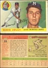 1955 Topps Dave Jolly #35 Milwaukee Braves Low Grade - Creases front and back of card