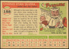 1955 Topps Charlie Silvera #188 New York Yankees High Number Fair back of card