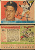 1955 Topps Sherm Lollar #201 Chicago White Sox High Number Low Grade - Creases — Example B front and back of card