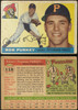 1955 Topps Bob Purkey #118 Pittsburgh Pirates Fair — Example A front and back of card