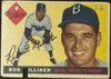 1955 Topps Bob Milliken #111 Brooklyn Dodgers Poor front of card