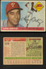 1955 Topps Lou Ortiz #114 Philadelphia Phillies RC Fair — Example B front and back of card