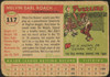 1955 Topps Mel Roach #117 Milwaukee Braves Low Grade - Creases back of card