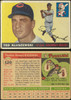 1955 Topps Ted Kluszewski #120 Cincinnati Redlegs Low Grade - Creases Example A front and back of card