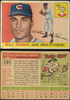 1955 Topps Bill Renna #121 Kansas City Athletics Low Grade - Creases Example A front and back of card