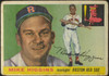 1955 Topps Pinky Higgins #150 Boston Red Sox Fair Example A front of card