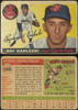 1955 Topps Ray Narleski #160 Cleveland Indians RC Low Grade - Marks front and back of card