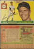 1955 Topps Don Johnson #165 Baltimore Orioles High Number Fair Example A front and back of card