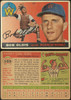 1955 Topps Bob Oldis #169 Washington Senators High Number Fair front and back of card