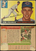 1955 Topps Jim Pearce #170 Cincinnati Redlegs RC High Number Poor front and back of card