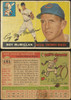 1955 Topps Roy McMillan #181 Cincinnati Redlegs High Number Low Grade - Creases — Example B front and back of card