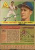 1955 Topps Tony Jacobs #183 St. Louis Cardinals High Number Low Grade - Creases front and back of card