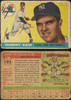 1955 Topps Johnny Sain #193 New York Yankees High Number Low Grade - Creases front and back of card