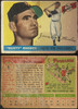 1955 Topps Dusty Rhodes #1 New York Giants Fair — Example B front and back of card