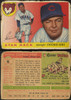 1955 Topps Stan Hack #6 Chicago Cubs Low Grade - Creases Example A front and back of card