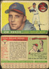 1955 Topps Jim Hegan #7 Cleveland Indians Low Grade - Creases front and back of card