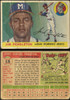 1955 Topps Jim Pendleton #15 Milwaukee Braves Low Grade - Creases — Example B front and back of card