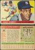 1955 Topps Andy Carey #20 New York Yankees Fair Example A front and back of card