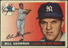 1955 Topps Bill Skowron #22 New York Yankees Fair Example A front of card