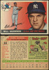 1955 Topps Bill Skowron #22 New York Yankees Fair Example A front and back of card