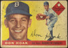 1955 Topps Don Hoak #40 Brooklyn Dodgers Fair — Example A front of card