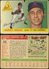 1955 Topps Harvey Haddix #43 St. Louis Cardinals Low Grade - Creases Example A front and back of card