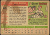 1955 Topps Ray Boone #65 Detroit Tigers Fair back of card