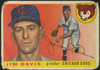 1955 Topps Jim Davis #68 Chicago Cubs RC Low Grade - Creases — Example B front of card