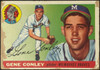 1955 Topps Gene Conley #81 Milwaukee Braves Fair Example A front of card