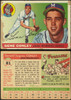 1955 Topps Gene Conley #81 Milwaukee Braves Fair — Example A front and back of card