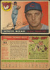 1955 Topps Steve Bilko #93 Chicago Cubs Fair Example A front and back of card