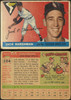 1955 Topps Jack Harshman #104 Chicago White Sox Low Grade - Creases Example A front and back of card