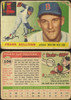 1955 Topps Frank Sullivan #106 Boston Red Sox Low Grade - Creases Example A front and back of card