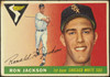 1955 Topps Ron Jackson #66 Chicago White Sox Fair front of card
