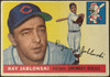 1955 Topps Ray Jablonski #56 Cincinnati Redlegs Fair Example B front of card