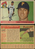 1955 Topps Laurin Pepper #147 Pittsburgh Pirates Fair — Example B front and back of card