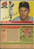 1955 Topps Dick Hall #126 Pittsburgh Pirates Fair Example A front and back of card