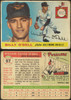 1955 Topps Billy O'Dell #57 Baltimore Orioles Fair Example B front and back of card
