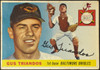 1955 Topps Gus Triandos #64 Baltimore Orioles RC Fair Example B front of card