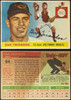 1955 Topps Gus Triandos #64 Baltimore Orioles RC Fair — Example B front and back of card